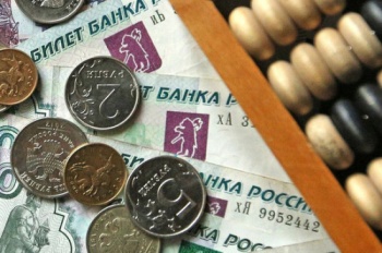 русские рубли и счеты